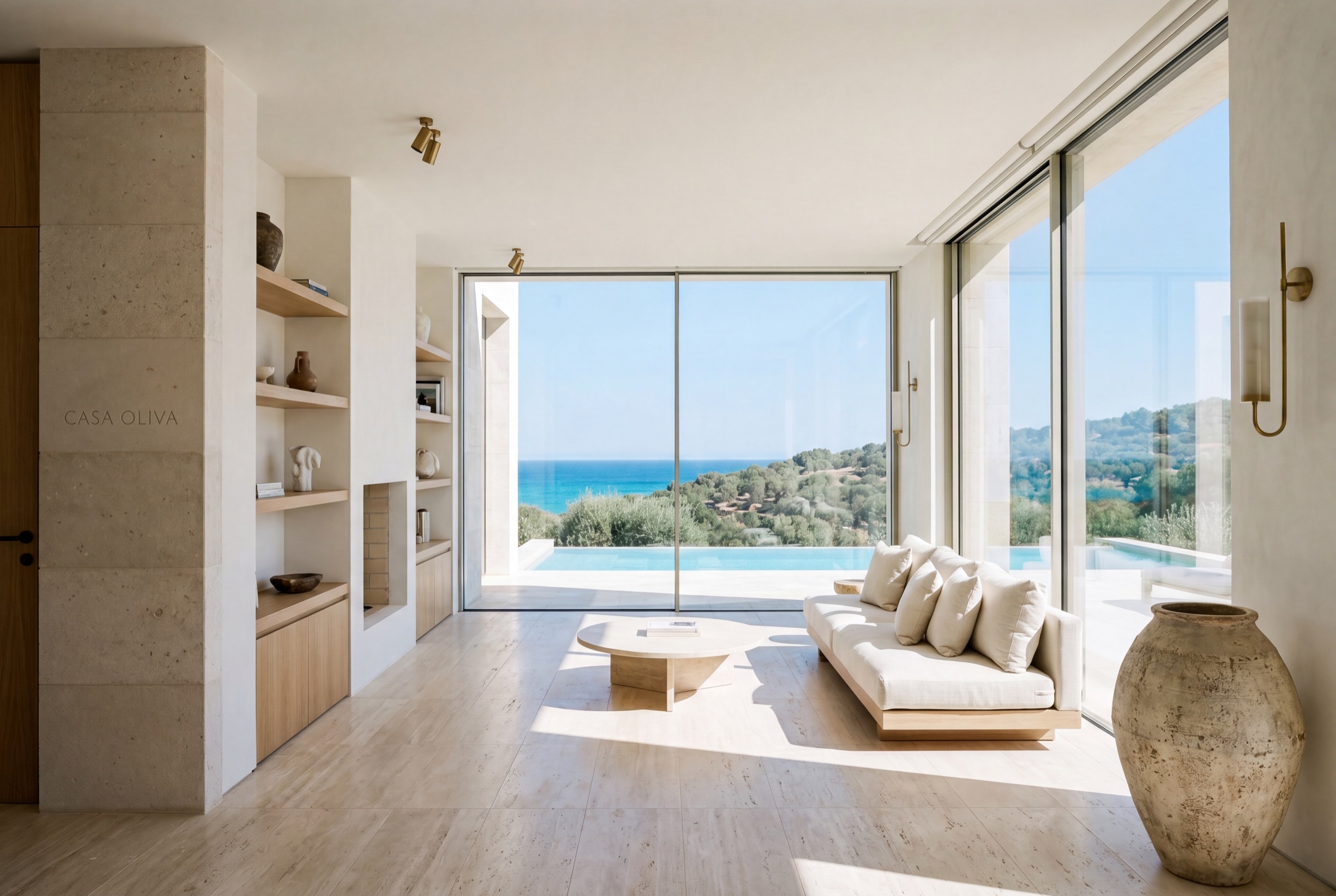 Casa Oliva living room
