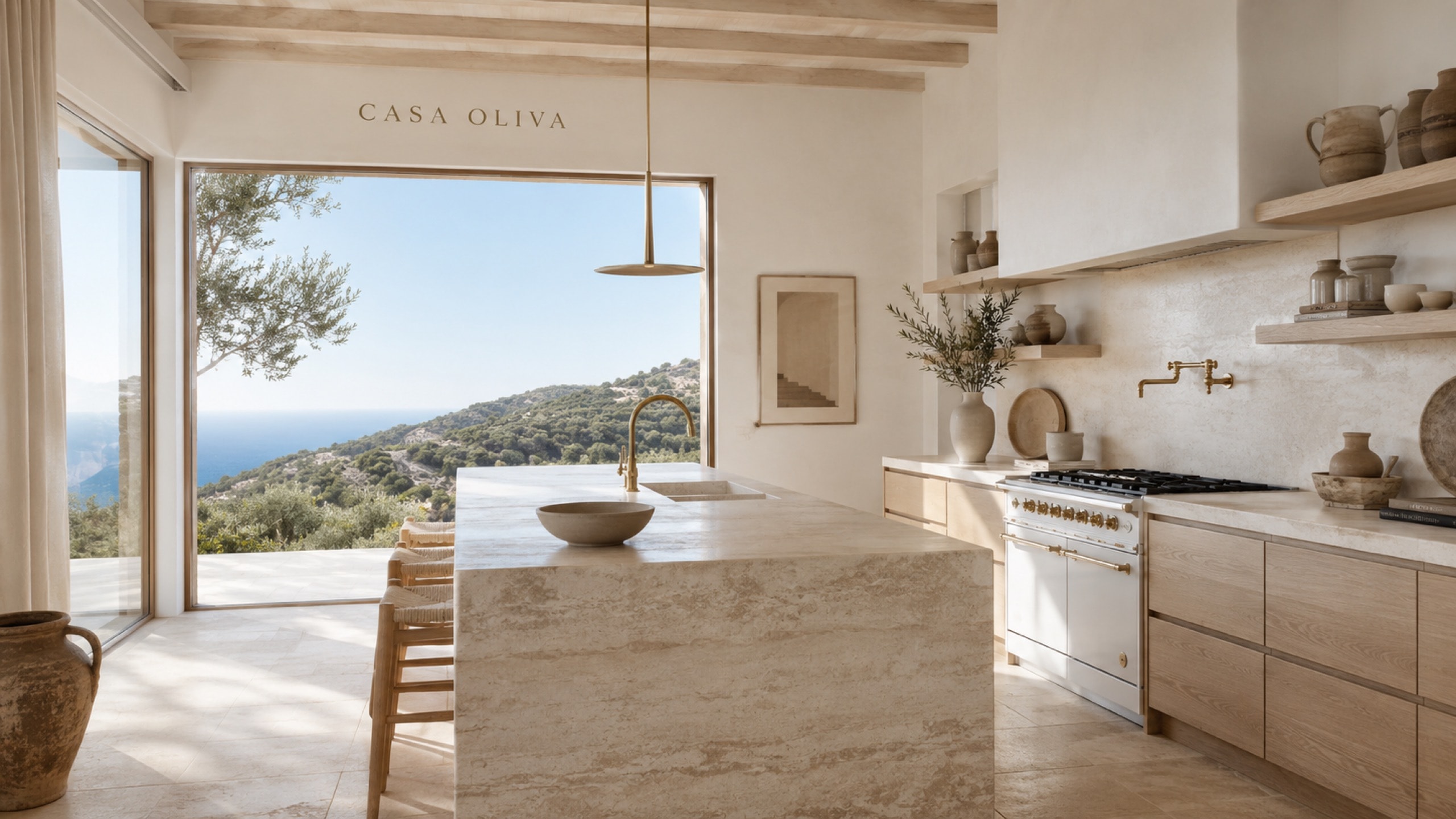 Casa Oliva kitchen
