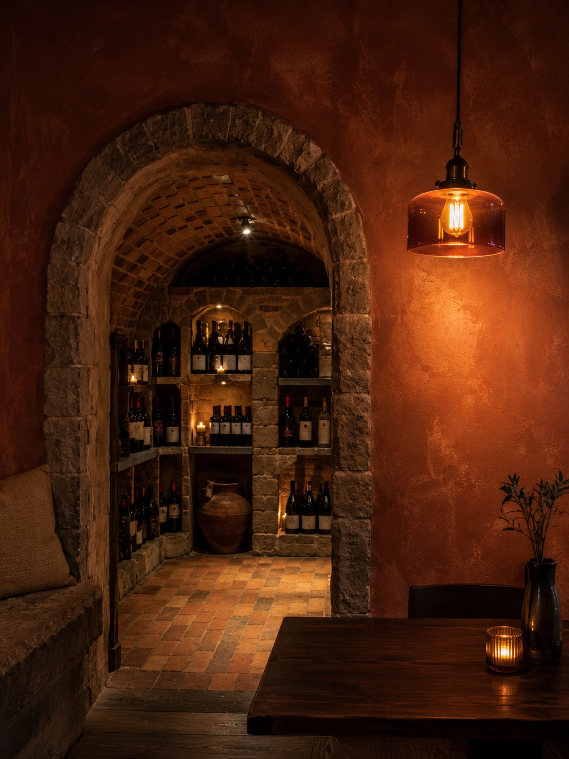 Fig & Vine wine cellar