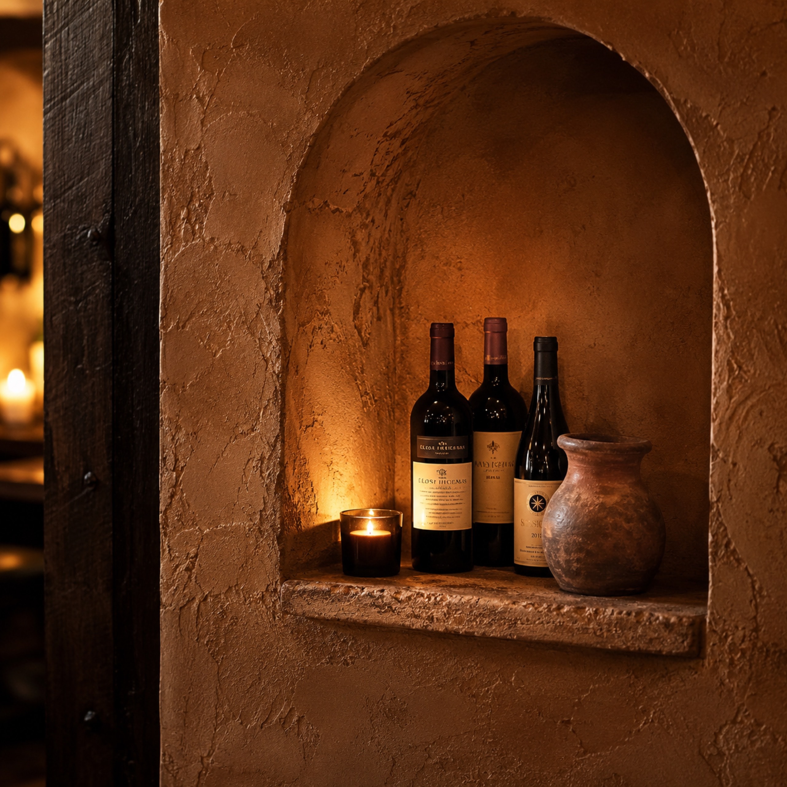 Fig & Vine wall niche