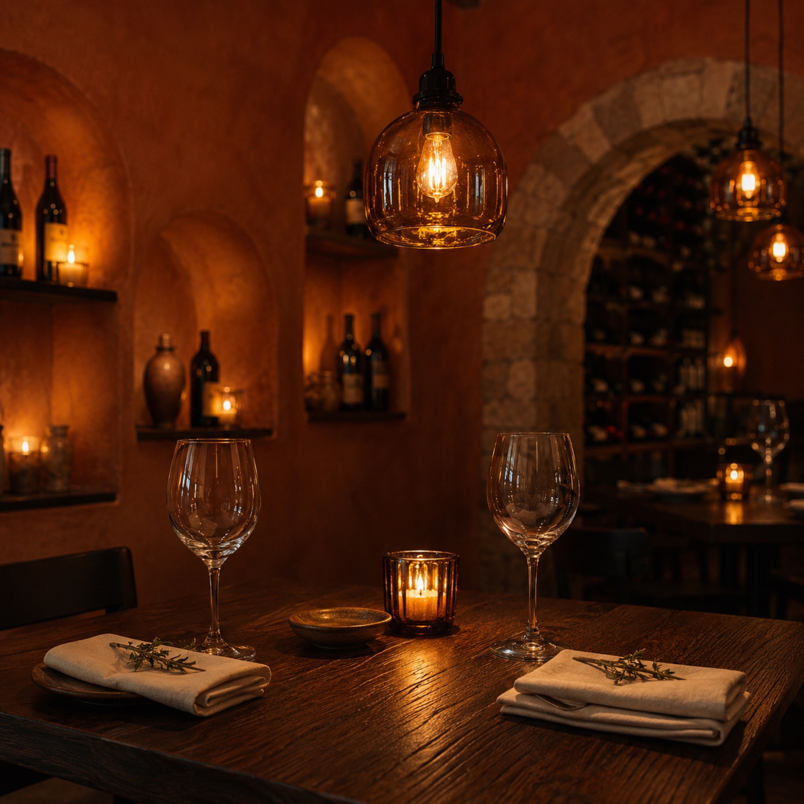 Fig & Vine table setting